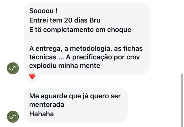 Depoimento real de aluna Vize