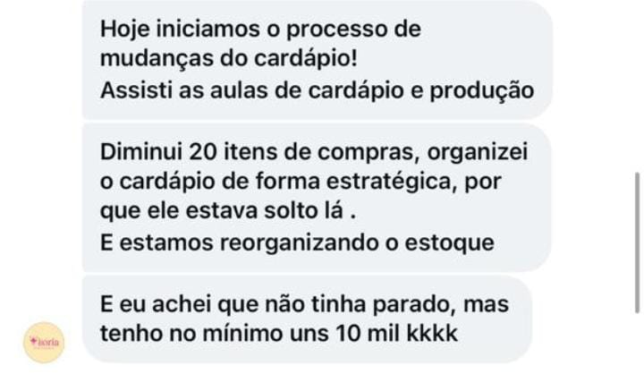 Depoimento real de aluna Vize